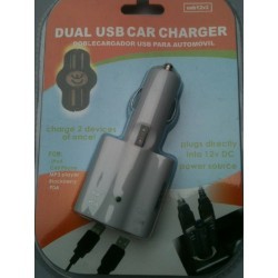 Adaptateur double USB Allume Cigare pour chargeur