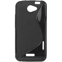 Coque silicone noire pour HTC One X