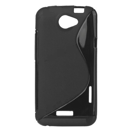 Coque silicone noire pour HTC One X