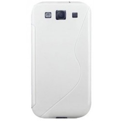 Etui silicone blanc Samsung Galaxy S3 i9300 - coque blanche