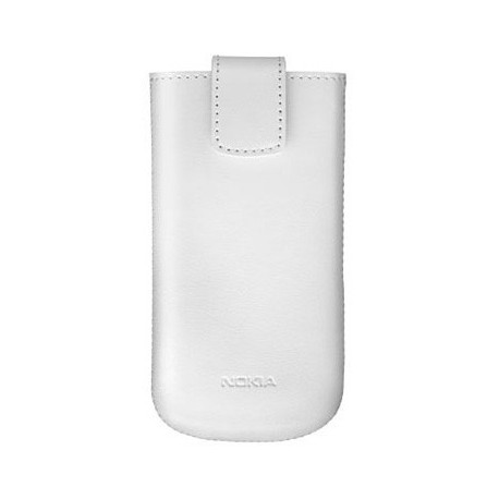 Etui vertical Nokia (pochette taille L) couleur blanc