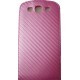 Housse rose style carbone Samsung Galaxy S3 i9300