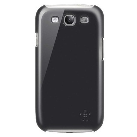 Coque marque Belkin pour Samsung Galaxy S3 - polycarbonate noir