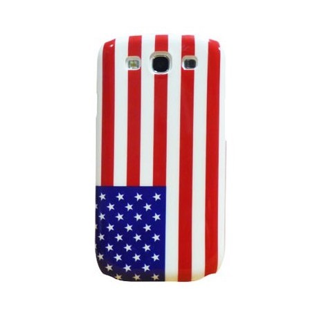 Coque drapeau USA Etats unis d'Amérique pour Samsung Galaxy S3