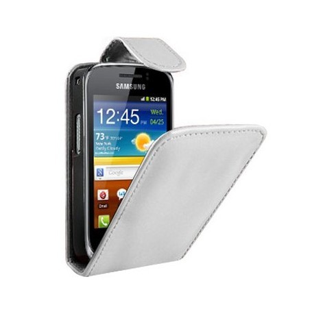 Housse blanche Samsung Galaxy Mini 2 S6500 - Etui blanc