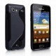 Coque en silicone noir pour Samsung Galaxy S Advance