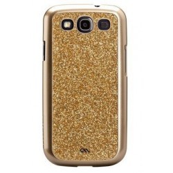 Coque série Glam Case Mate Paillettes Or pour Samsung Galaxy S3