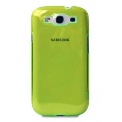 Coque verte fluo marque Puro pour Samsung Galaxy S3