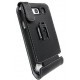 Housse Orbit flex Krussell Cuir Noir Samsung Galaxy S3 (clip ceinture)