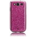 Coque paillette rose CASE MATE série Glam Case pour Samsung Galaxy S3