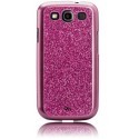 Coque paillette rose CASE MATE série Glam Case pour Samsung Galaxy S3