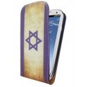 Housse drapeau Israel Vintage pour Samsung Galaxy S3