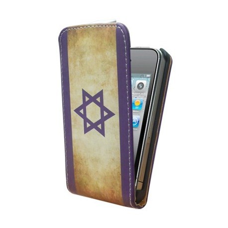 Housse drapeau Israel vintage IPhone 4S ou iPhone 4