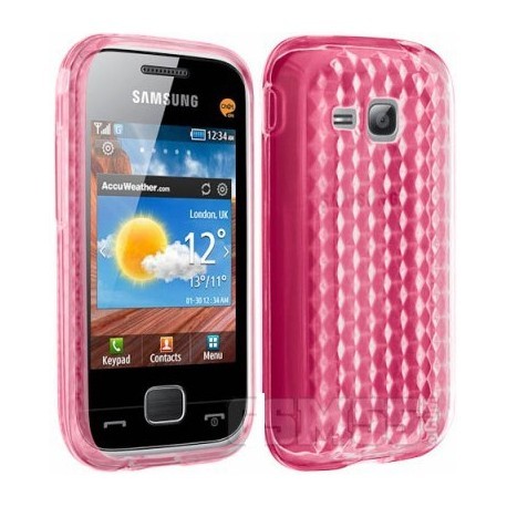 Coque rose protection Samsung Player mini C3310