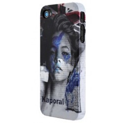 Coque Kaporal IPhone 5 Woman Make-Up Paint