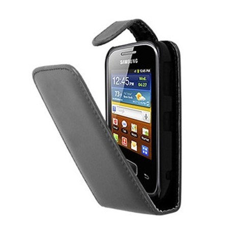 Housse Etui Noir Samsung Galaxy Pocket