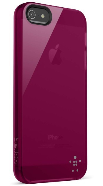 Coque Apple iPhone 5 5s avec écran protecteur - Crok Glossy Rose
