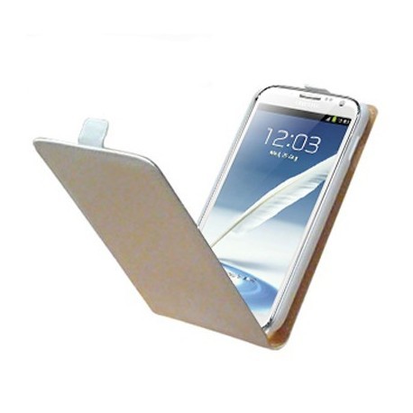 Etui blanc pour Samsung Galaxy Note 2