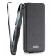 Housse luxe ultra-fine Puro cuir noir pour iPhone 5