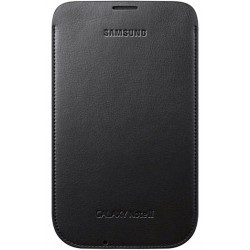 Pochette verticale bleu foncé pour Samsung Galaxy Note 2