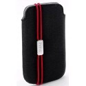 Etui vertical origine noir pour HTC Desire X