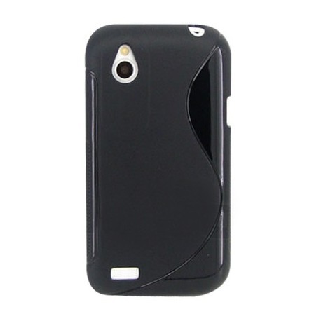 Coque silicone noire HTC Desire X