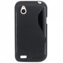 Coque silicone noire HTC Desire X