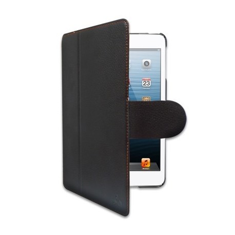 Etui marque iChic Gear pour iPad Mini cuir marron-orange