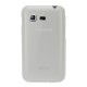 Coque couleur blanche silicone Samsung Star 3