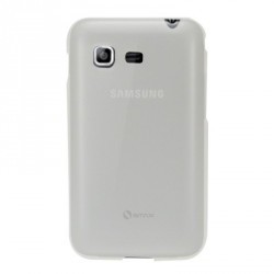 Coque couleur blanche silicone Samsung Star 3