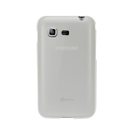 Coque couleur blanche silicone Samsung Star 3