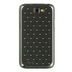 Coque noire strass (diamants) pour Samsung Galaxy Note 2