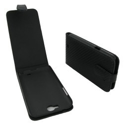 Housse noire style carbone Samsung Galaxy Note 2