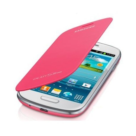 Housse intégrable origine couleur rose pour Samsung Galaxy S3 mini