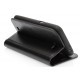 Housse support folder Capdase cuir noir pour Samsung Galaxy Note 2