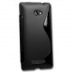 Coque silicone noire pour HTC Windows 8S