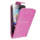 Housse rose avec strass pour Samsung Galaxy S3 mini