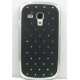 Coque noire dimants avec strass pour Samsung Galaxy S3 mini