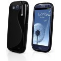 Coque noire silicone pour Samsung Galaxy S3 mini