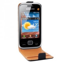 Housse cuir luxe pour Samsung Player Mini 2 C3310