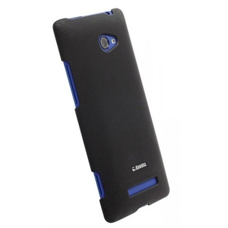 Coque noire de luxe Krusell pour HTC Windows Phone 8X