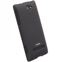 Coque noire Krusell luxe pour HTC Windows Phone 8S