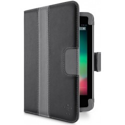 Etui folio cuir noir Belkin pour Google Nexus 7"