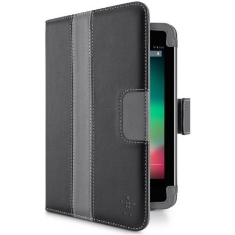 Etui folio cuir noir Belkin pour Google Nexus 7"