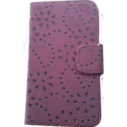 Etui strass rose diamant pour Samsung Galaxy Note 2