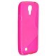 Coque silicone rose de protection Samsung Galaxy S4