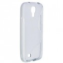 Coque blanche transprente silicone pour Samsung Galaxy S4