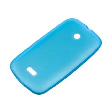 Coque silicone origine Nokia Lumia 510 couleur bleu