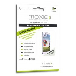 Film protecteur transparent pose facile MOXIE pour Samsung Galaxy S4