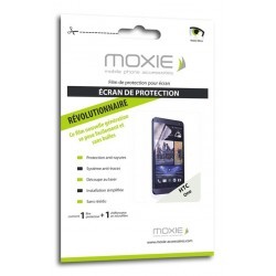 Film protecteur Moxie pose facile ultra transparent pour HTC One
